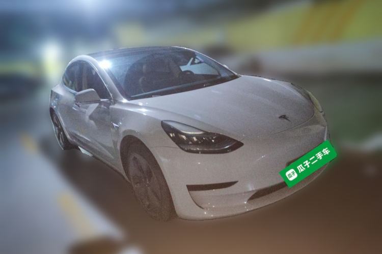 Used Tesla Model 3 2019 Standard Range Rear-Drive Upgraded Version Front Right 45 Deg