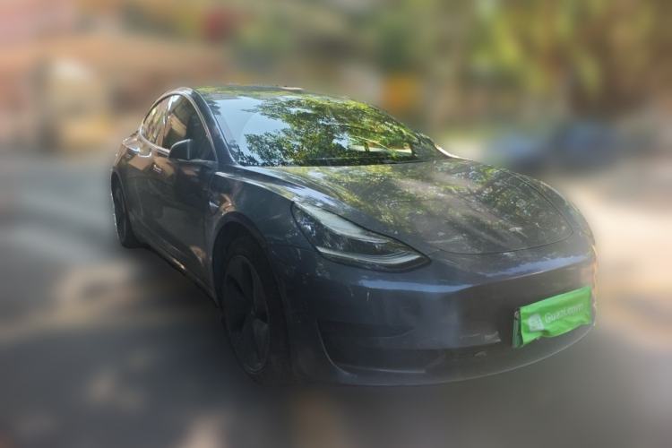 Used Tesla Model 3 2019 Standard Range Rear-Drive Upgraded Version Front Right 45 Deg