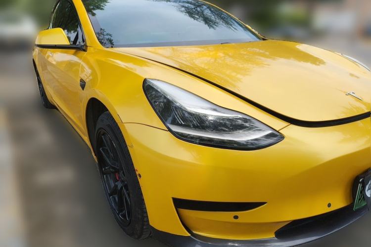 Used Tesla Model 3 2019 Standard Range Rear-Drive Upgraded Version Front Right 45 Deg