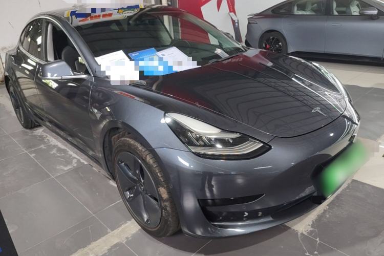 Used Tesla Model 3 2019 Standard Range Rear-Drive Upgraded Version Front Right 45 Deg