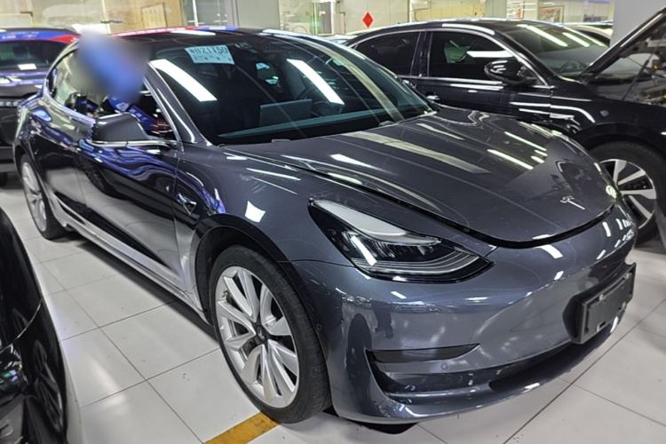 Used Tesla Model 3 2019 Standard Range Rear-Drive Upgraded Version Front Right 45 Deg