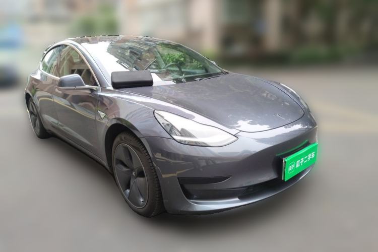 Used Tesla Model 3 2019 Standard Range Rear-Drive Upgraded Version Front Right 45 Deg