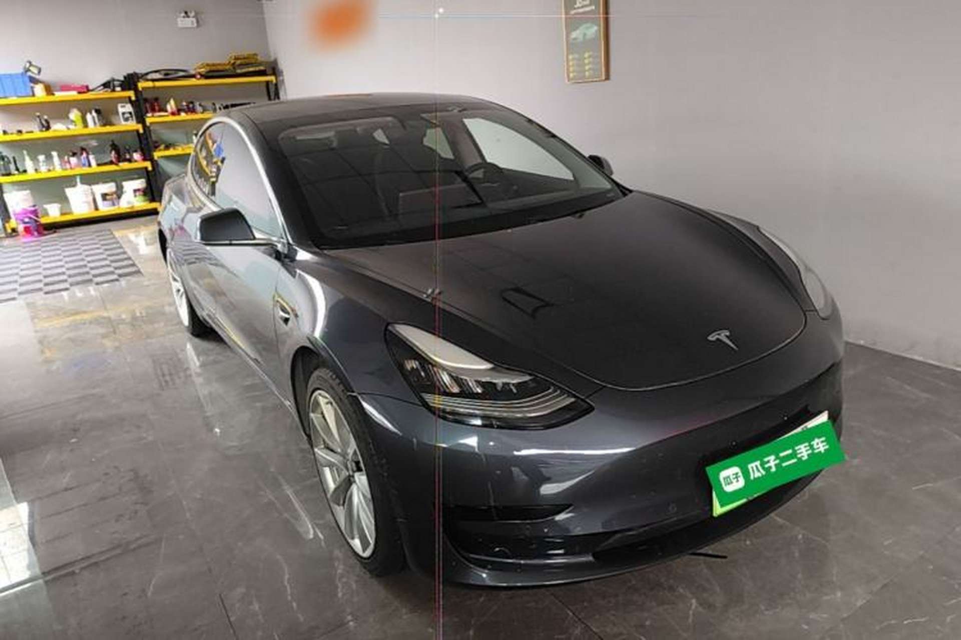 Used Tesla Model 3 2019 Standard Range Rear-Drive Upgraded Version Front Right 45 Deg