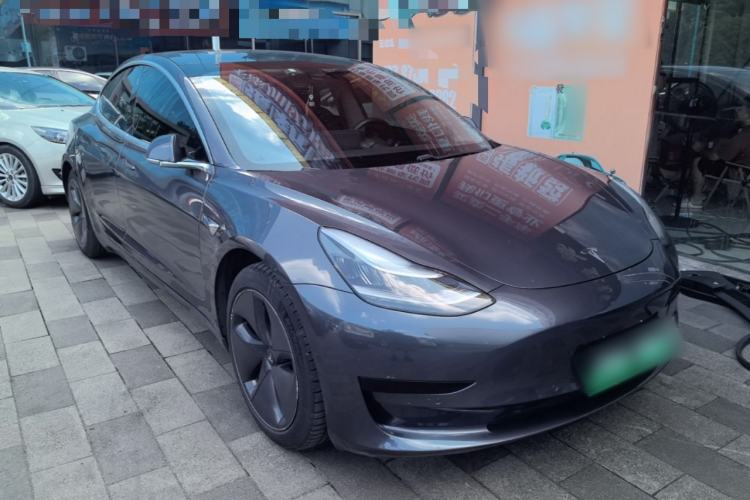 Used Tesla Model 3 2019 Standard Range Rear-Drive Upgraded Version Front Right 45 Deg