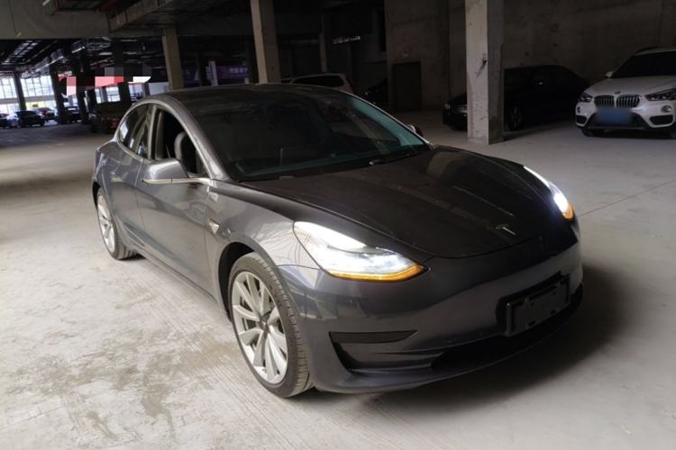 Used Tesla Model 3 2019 Standard Range Rear-Drive Upgraded Version Front Right 45 Deg