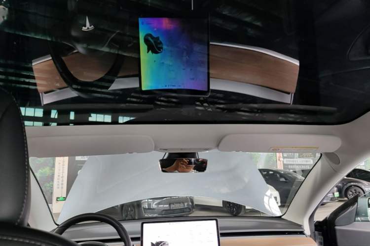 Used Tesla Model 3 2019 Long-Range All-Wheel-Drive Version Headliner