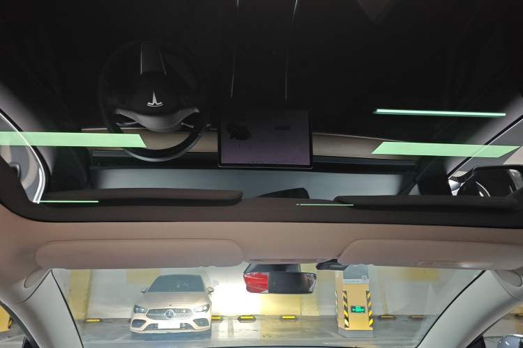 Used Tesla Model 3 2019 Long-Range Rear-Wheel-Drive Version Headliner