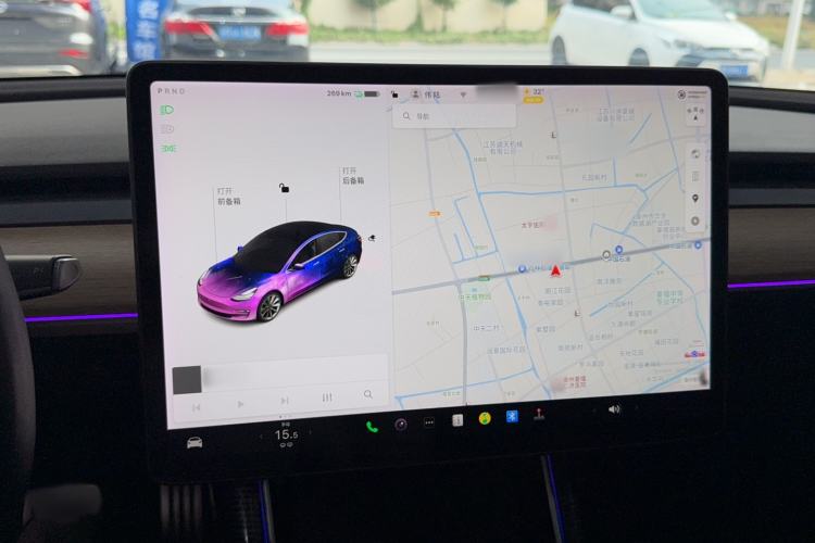 Used Tesla Model 3 2019 Standard Range Rear-Drive Upgraded Version Instrument Cluster