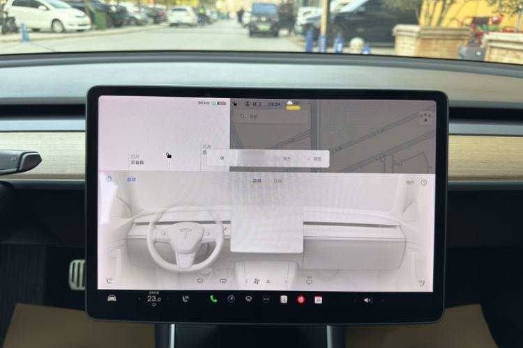 Used Tesla Model 3 2019 Long-Range Rear-Wheel-Drive Version Instrument Cluster