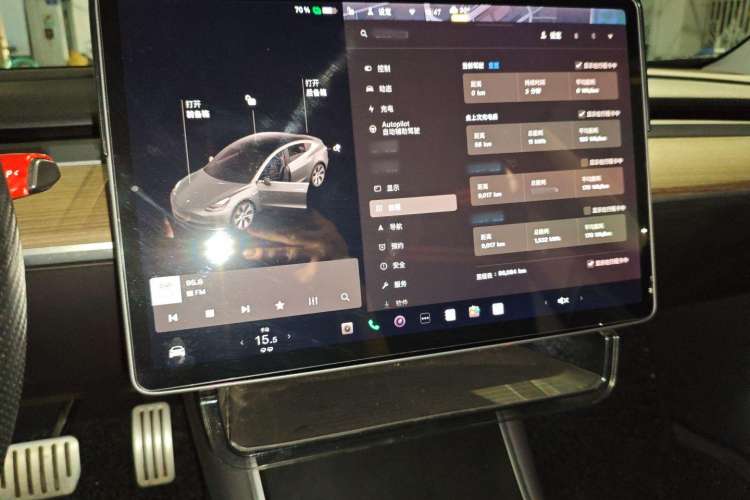 Used Tesla Model 3 2019 Performance High-Performance All-Wheel-Drive Version Instrument Cluster