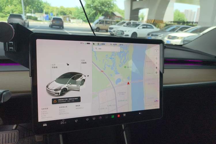 Used Tesla Model 3 2019 Standard Range Rear-Drive Upgraded Version Instrument Cluster