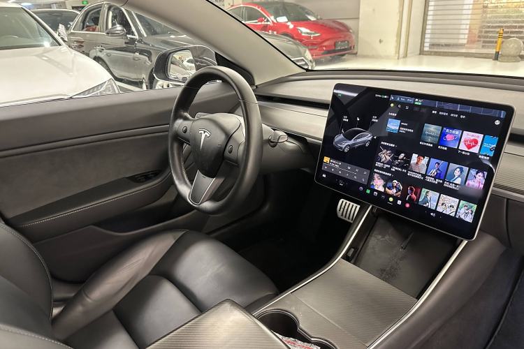 Used Tesla Model 3 2019 Performance High-Performance All-Wheel-Drive Version Interior 11
