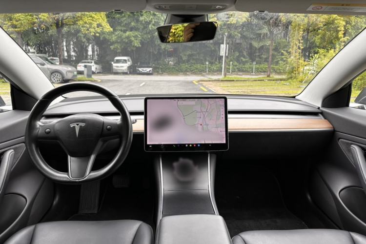 Used Tesla Model 3 2019 Long-Range Rear-Wheel-Drive Version Interior 2