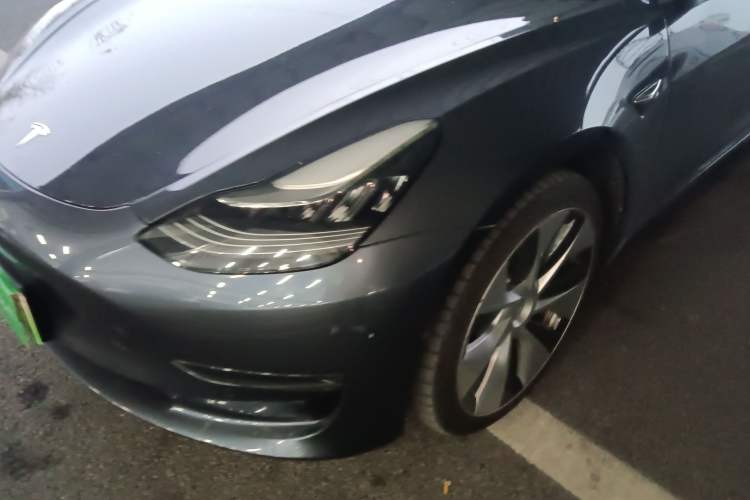 Used Tesla Model 3 2019 Performance High-Performance All-Wheel-Drive Version Left Front Headlight
