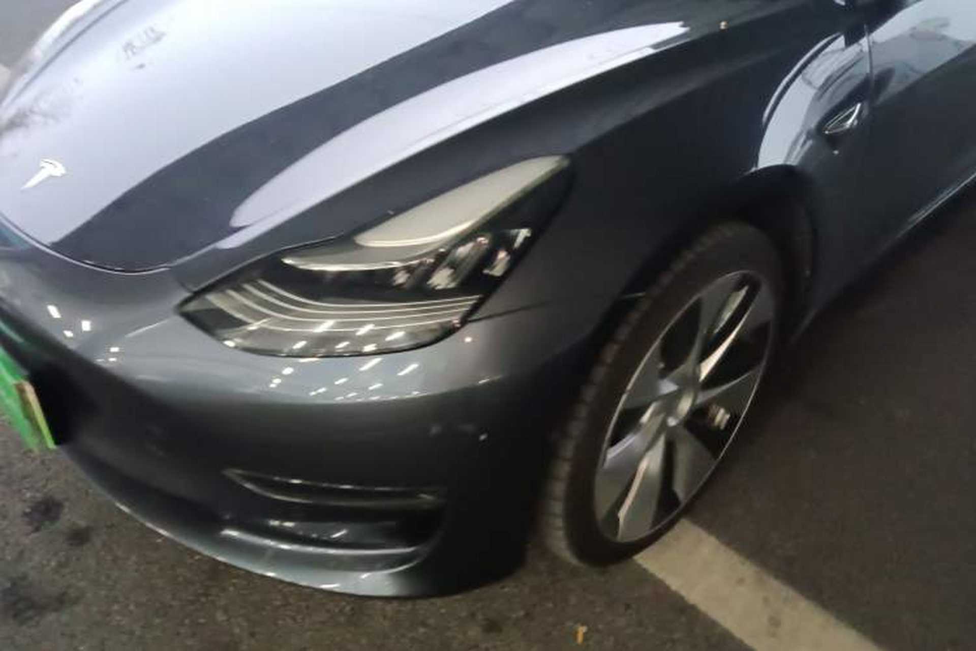 Used Tesla Model 3 2019 Performance High-Performance All-Wheel-Drive Version Left Front Headlight