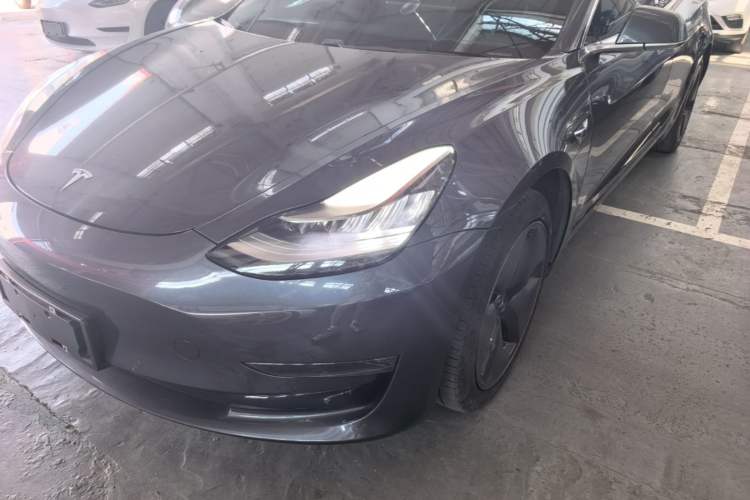 Used Tesla Model 3 2019 Long-Range Rear-Wheel-Drive Version Left Front Headlight