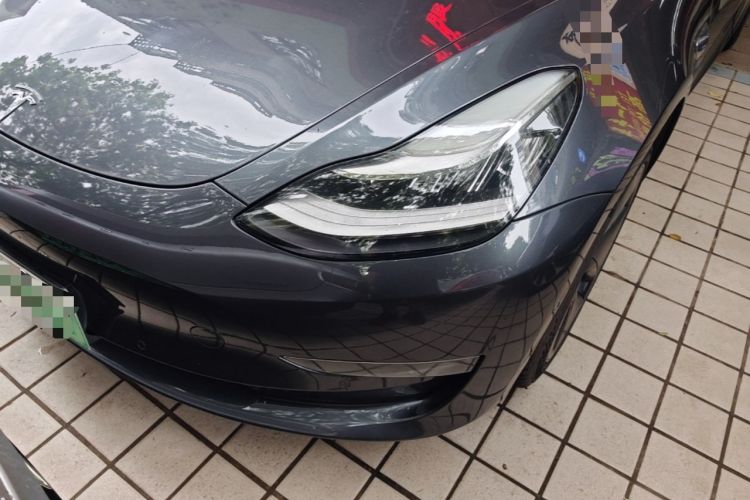 Used Tesla Model 3 2019 Long-Range Rear-Wheel-Drive Version Left Front Headlight
