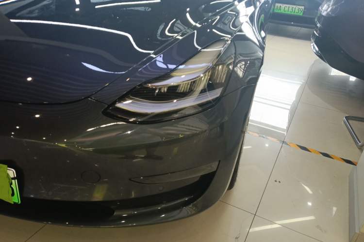 Used Tesla Model 3 2019 Performance High-Performance All-Wheel-Drive Version Left Front Headlight