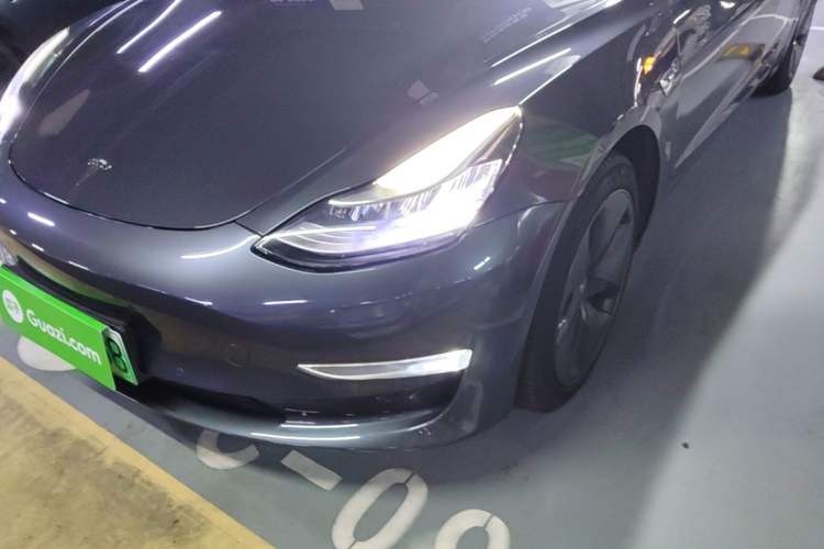 Used Tesla Model 3 2019 Long-Range Rear-Wheel-Drive Version Left Front Headlight