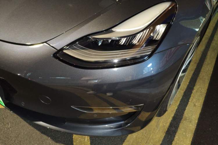 Used Tesla Model 3 2019 Performance High-Performance All-Wheel-Drive Version Left Front Headlight