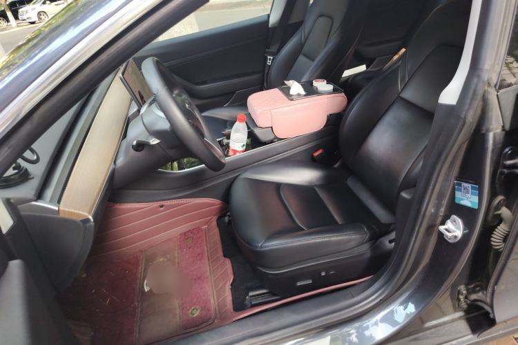 Used Tesla Model 3 2019 Standard Range Rear-Wheel Drive Upgraded Version (60 kWh) Left Front Seat