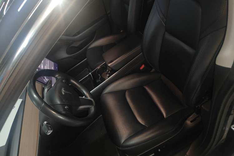 Used Tesla Model 3 2019 Long-Range Rear-Wheel-Drive Version Left Front Seat