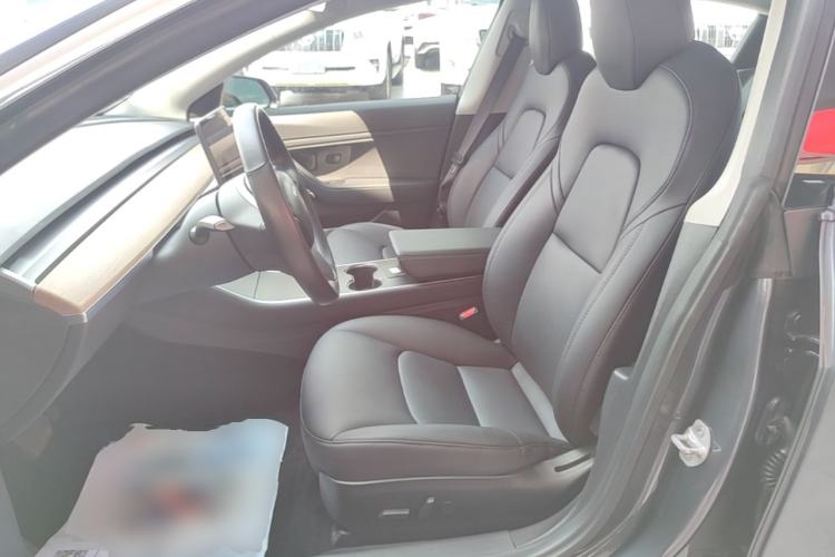 Used Tesla Model 3 2019 Long-Range All-Wheel-Drive Version Left Front Seat
