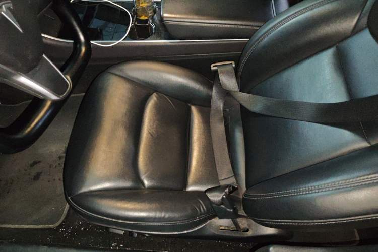 Used Tesla Model 3 2019 Long-Range Rear-Wheel-Drive Version Left Front Seat
