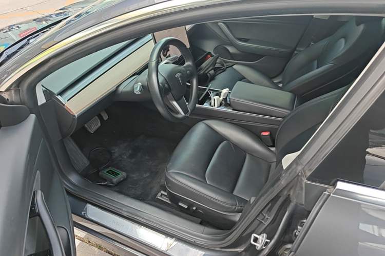 Used Tesla Model 3 2019 Long-Range All-Wheel-Drive Version Left Front Seat