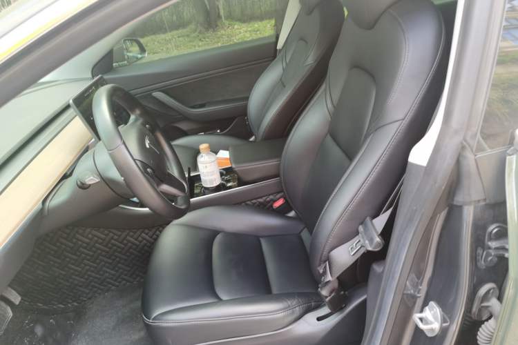 Used Tesla Model 3 2019 Long-Range Rear-Wheel-Drive Version Left Front Seat