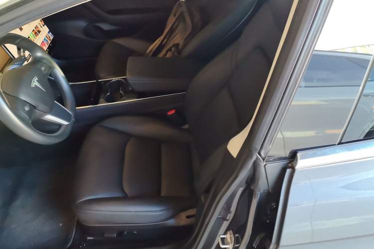 Used Tesla Model 3 2019 Long-Range All-Wheel-Drive Version Left Front Seat