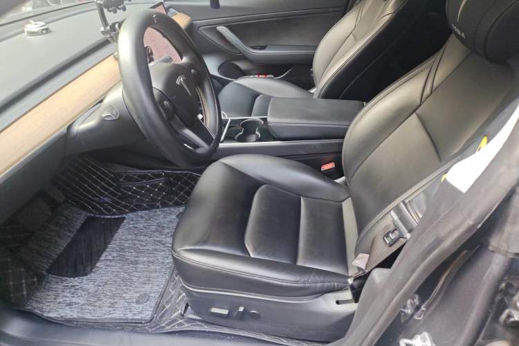 Used Tesla Model 3 2019 Standard Range Rear-Drive Upgraded Version Left Front Seat
