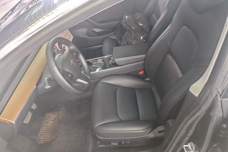 Used Tesla Model 3 2019 Long-Range All-Wheel-Drive Version Left Front Seat