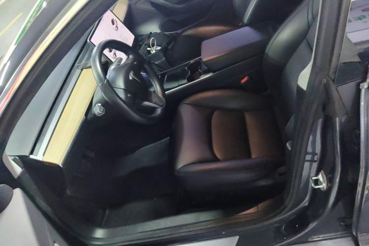 Used Tesla Model 3 2019 Long-Range Rear-Wheel-Drive Version Left Front Seat