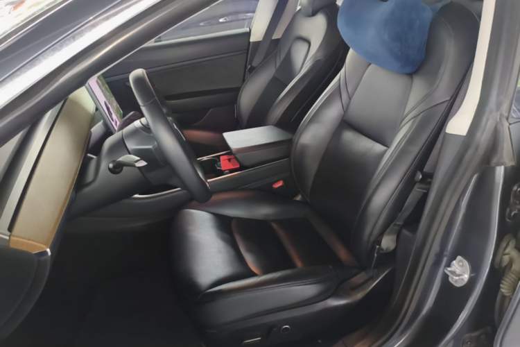 Used Tesla Model 3 2019 Long-Range All-Wheel-Drive Version Left Front Seat