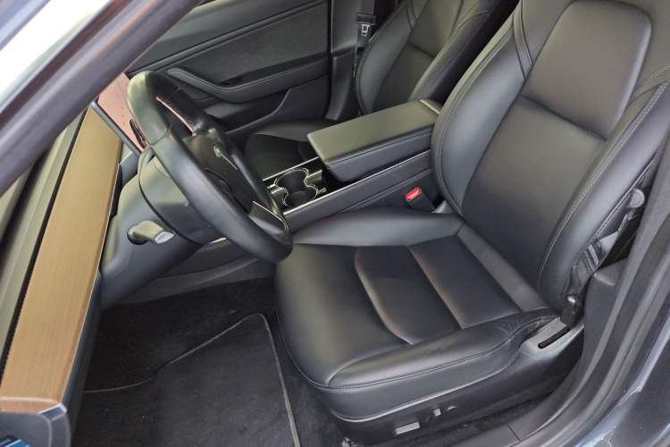 Used Tesla Model 3 2019 Long-Range All-Wheel-Drive Version Left Front Seat
