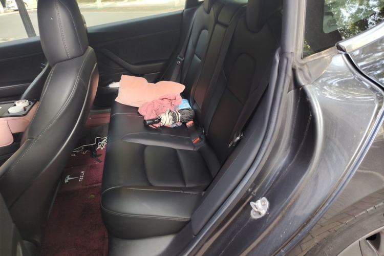 Used Tesla Model 3 2019 Standard Range Rear-Wheel Drive Upgraded Version (60 kWh) Left Rear Seat