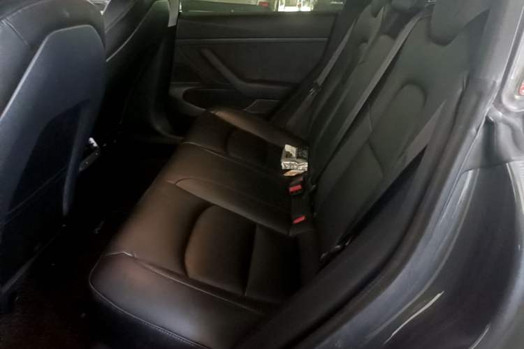 Used Tesla Model 3 2019 Standard Range Rear-Drive Upgraded Version Left Rear Seat
