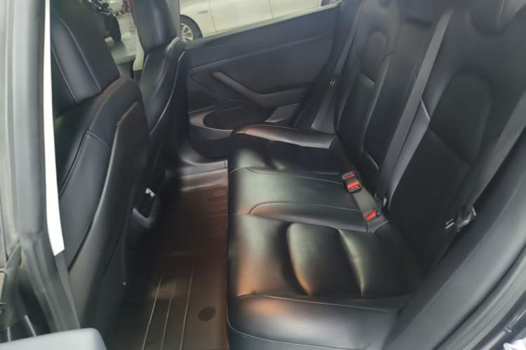 Used Tesla Model 3 2019 Standard Range Rear-Wheel Drive Upgraded Version (52 kWh) Left Rear Seat