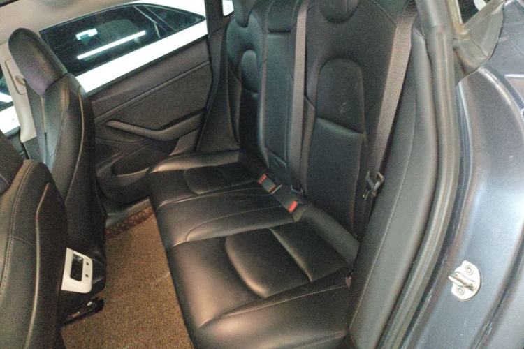 Used Tesla Model 3 2019 Long-Range All-Wheel-Drive Version Left Rear Seat