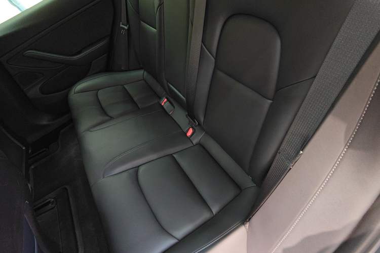 Used Tesla Model 3 2019 Performance High-Performance All-Wheel-Drive Version Left Rear Seat