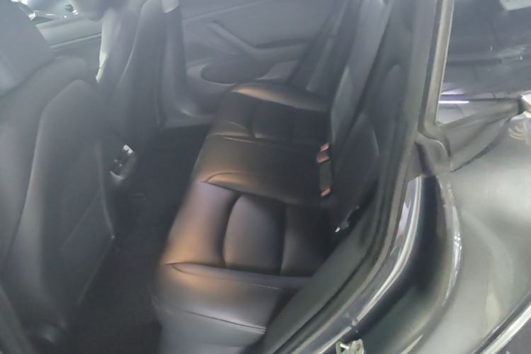 Used Tesla Model 3 2019 Long-Range Rear-Wheel-Drive Version Left Rear Seat