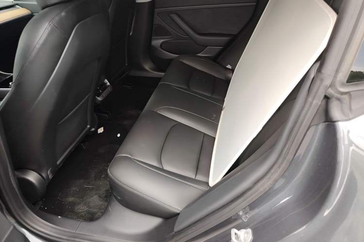Used Tesla Model 3 2019 Standard Range Rear-Drive Upgraded Version Left Rear Seat