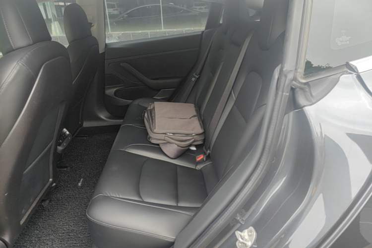 Used Tesla Model 3 2019 Standard Range Rear-Drive Upgraded Version Left Rear Seat