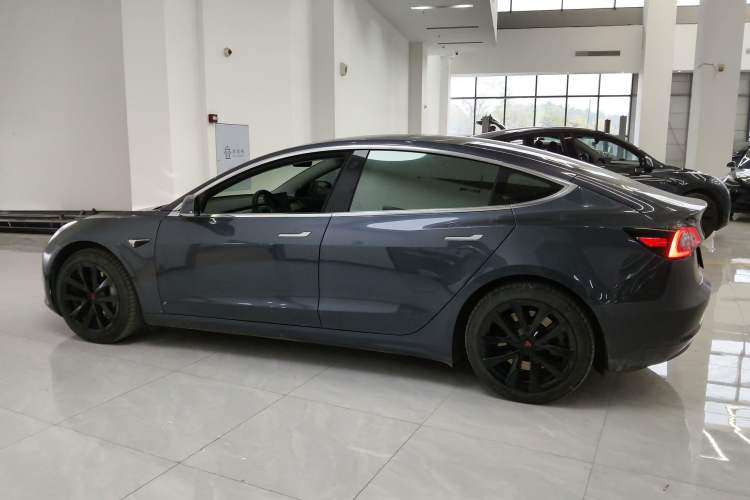 Used Tesla Model 3 2019 Long-Range Rear-Wheel-Drive Version Left Side