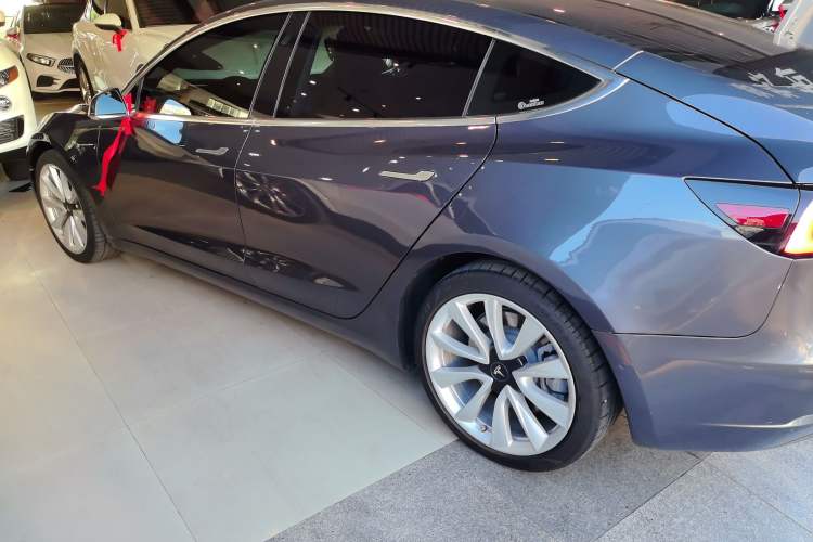 Used Tesla Model 3 2019 Long-Range All-Wheel-Drive Version Left Side