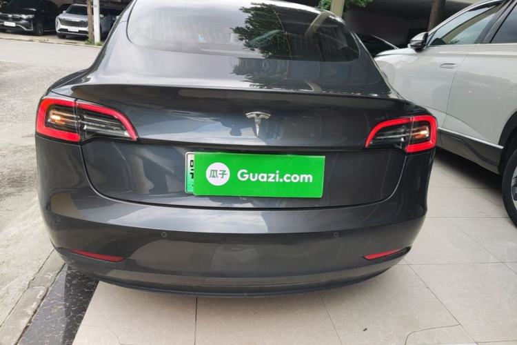 Used Tesla Model 3 2019 Long-Range Rear-Wheel-Drive Version Rear