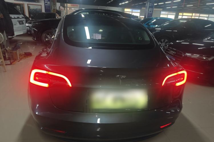 Used Tesla Model 3 2019 Long-Range Rear-Wheel-Drive Version Rear
