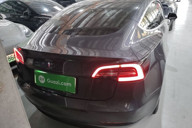 Used Tesla Model 3 2019 Long-Range Rear-Wheel-Drive Version Rear