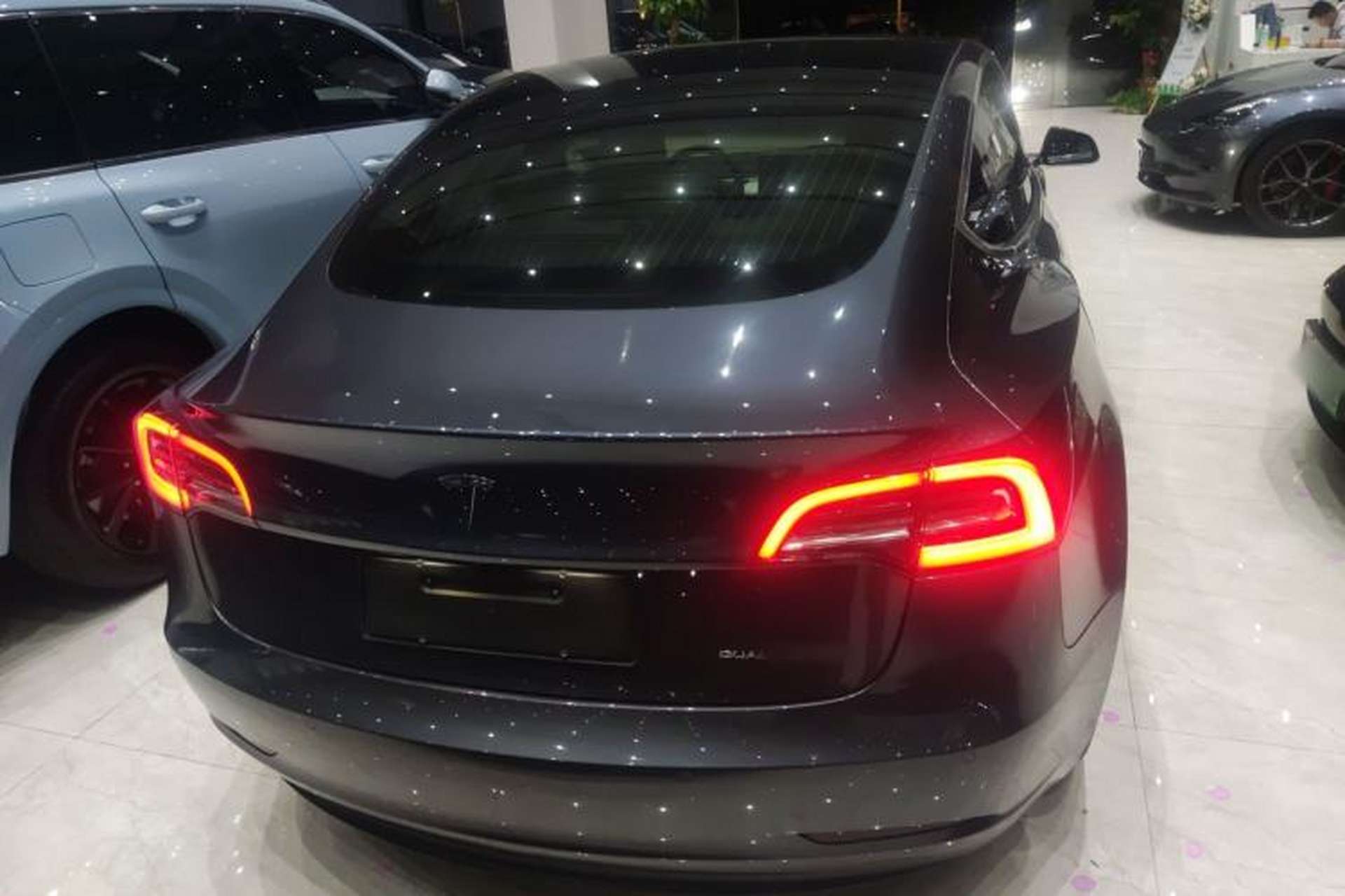 Used Tesla Model 3 2019 Long-Range All-Wheel-Drive Version Rear